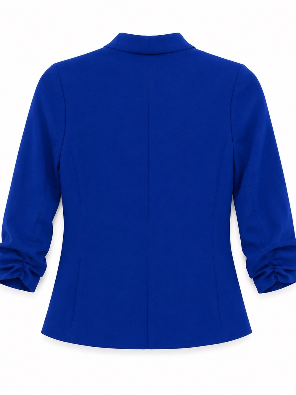 Boutique Royal Blue Single-Button Women's Blazer - Picture 2 of 7
